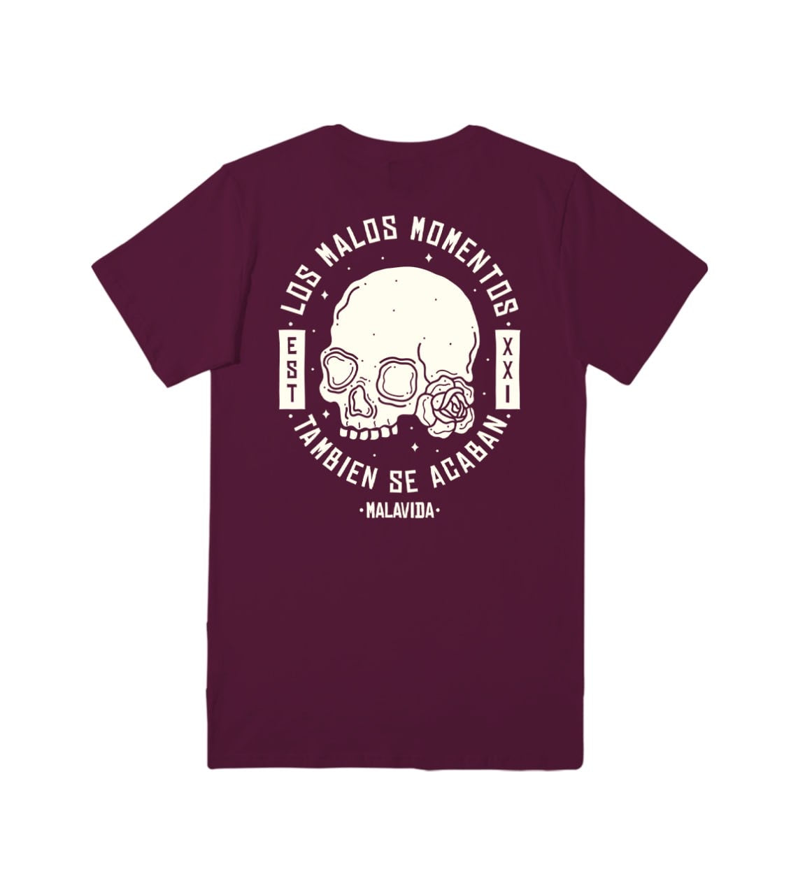 MALOS MOMENTOS TEE - VINO