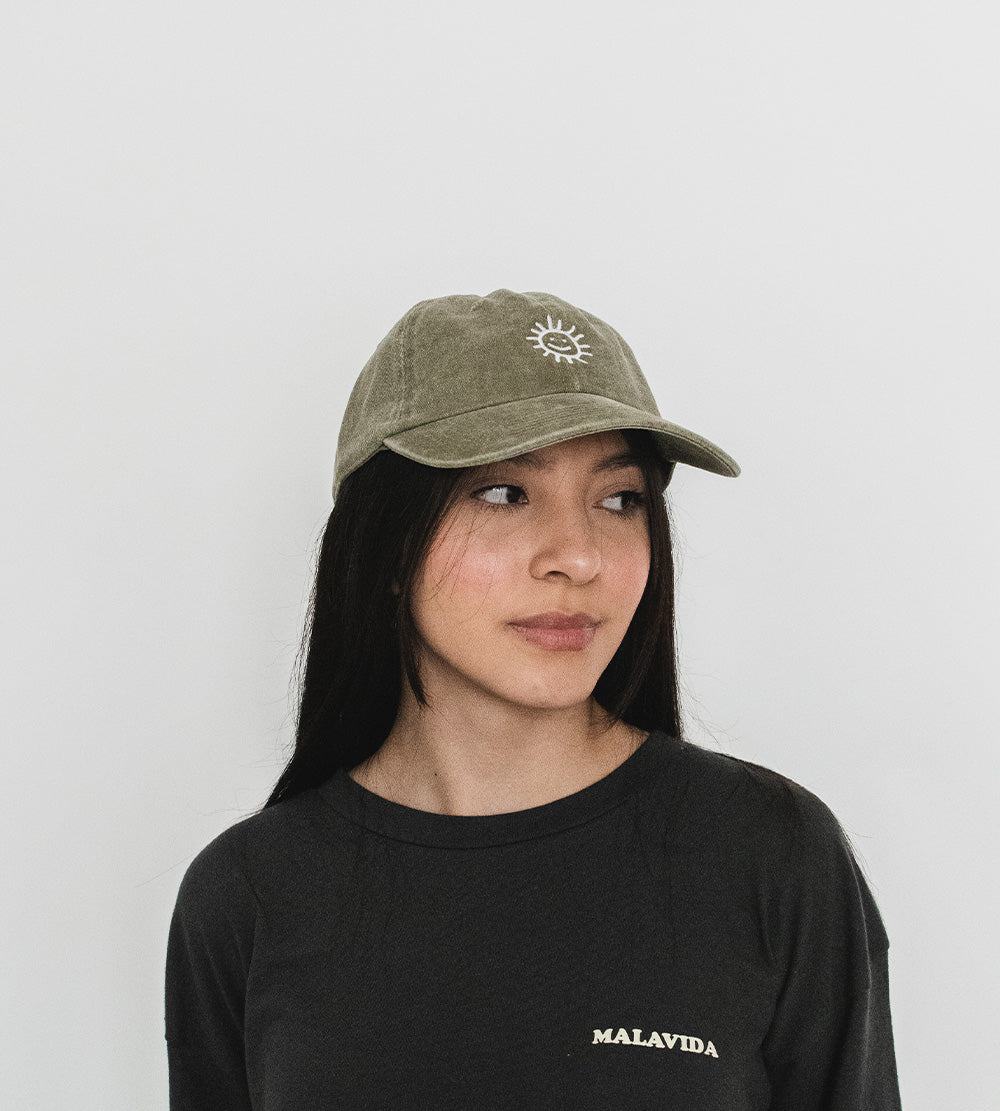 SOLCI DAD HAT - VERDE OLIVA