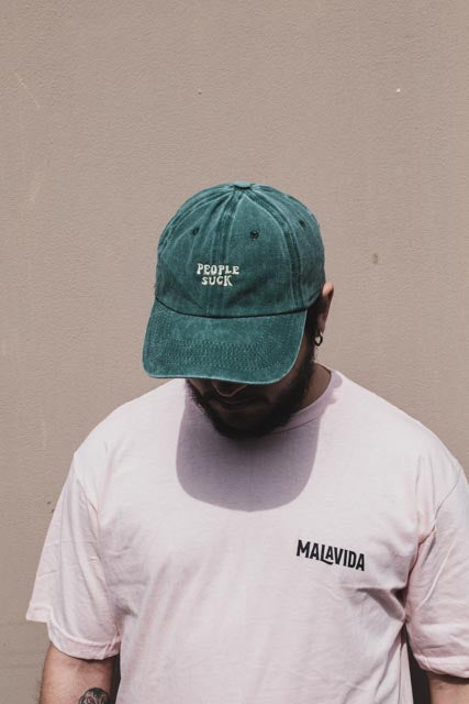 PPL SUCK DAD HAT - VERDE