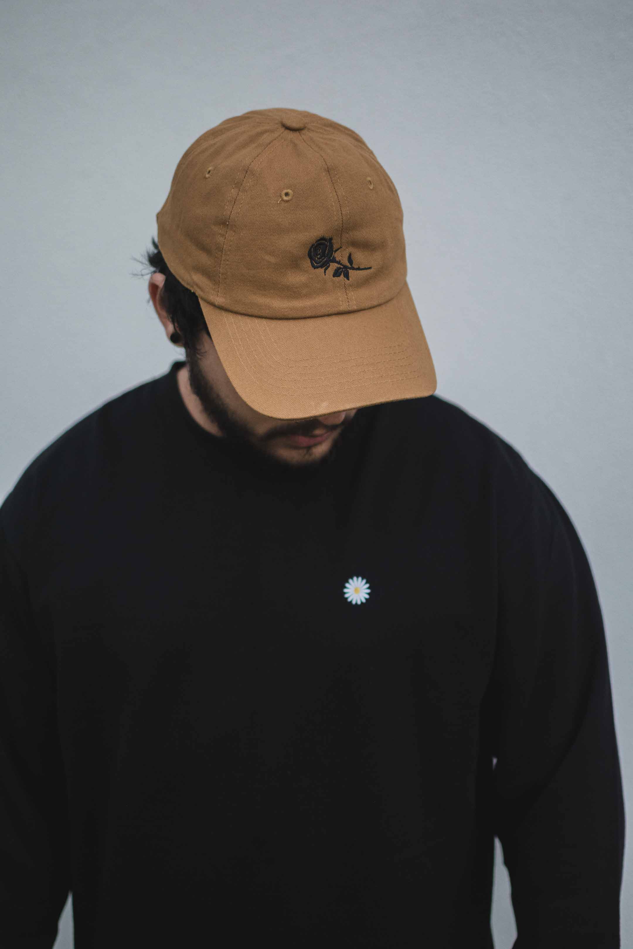 BASIC ROSE DAD HAT - CAFÉ CLARO