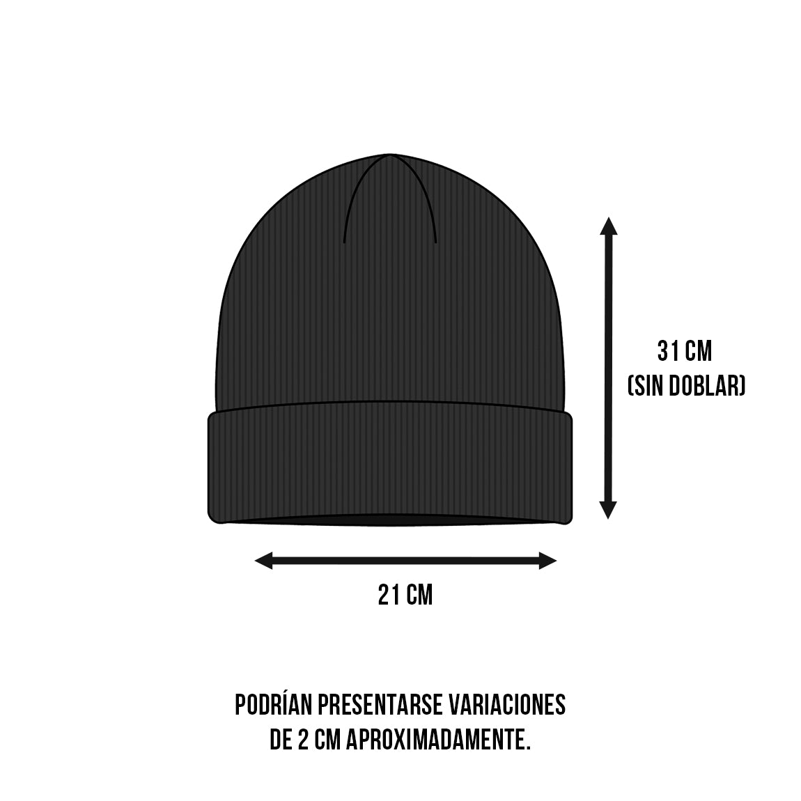 BASIC BEANIE - NEGRO