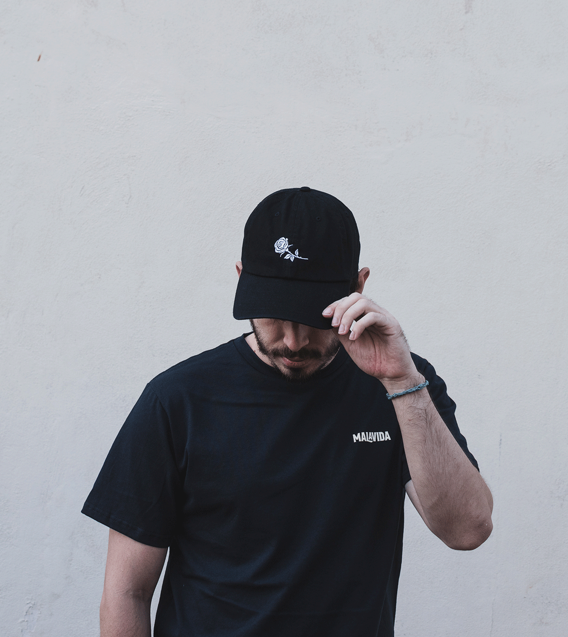 BASIC ROSE DAD HAT - NEGRO