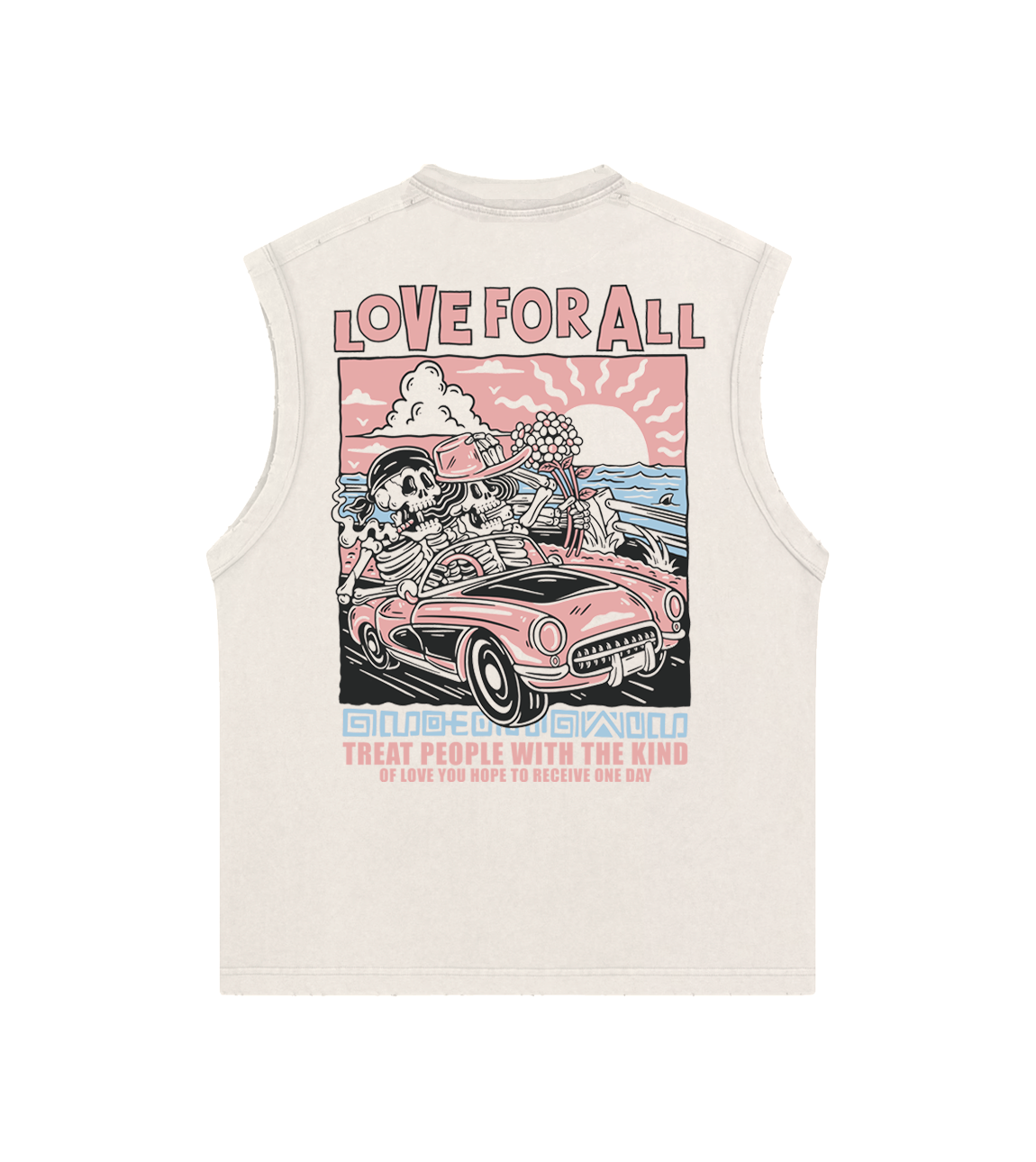 LOVE FOR ALL MUSCLE TEE