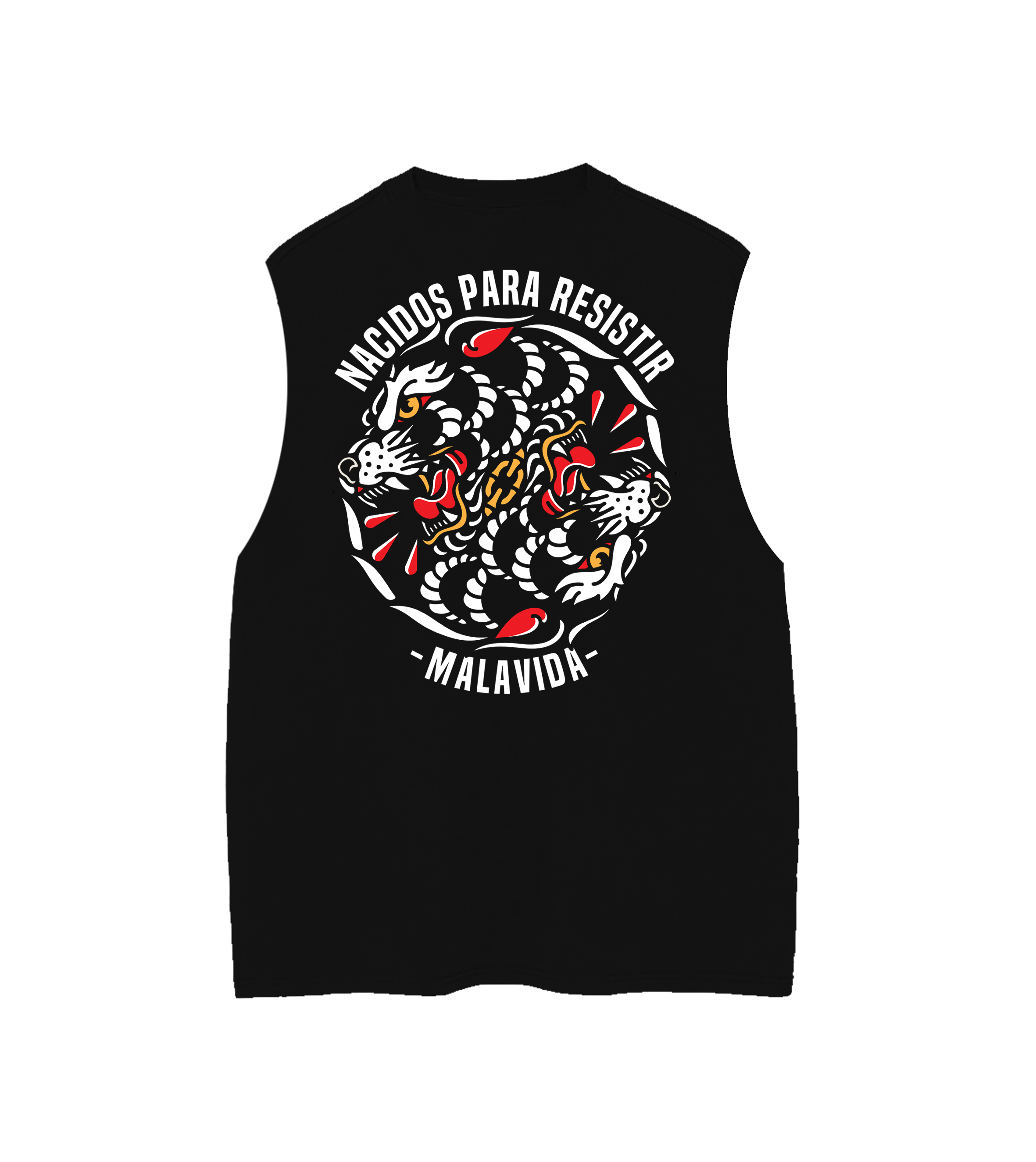 NACIDOS PARA RESISTIR MUSCLE TEE