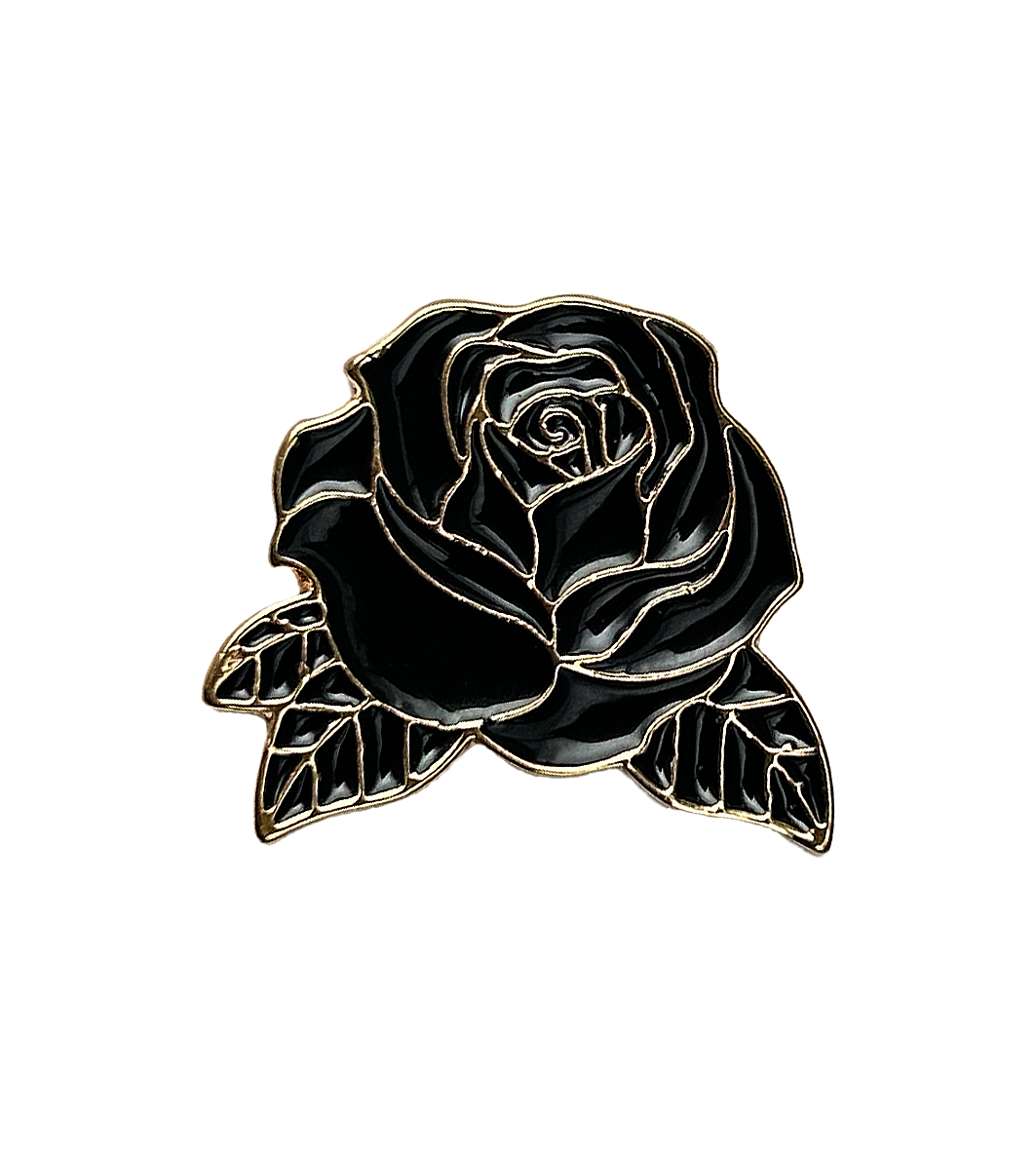 ROSA NEGRA ENAMEL PIN