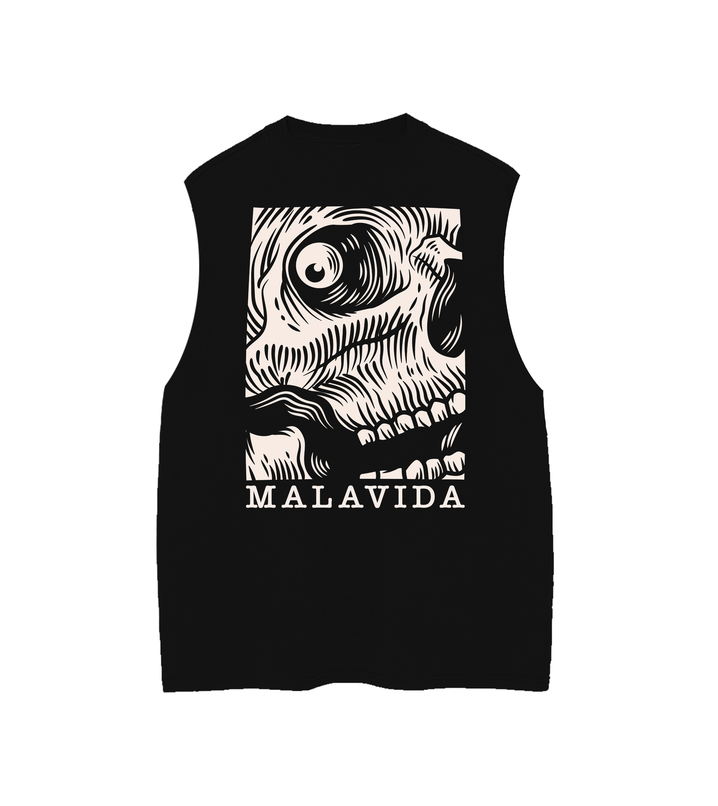 SKULL EYE MUSCLE TEE