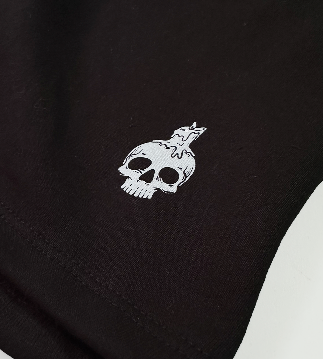 SKULL & FLAME SWEAT SHORT