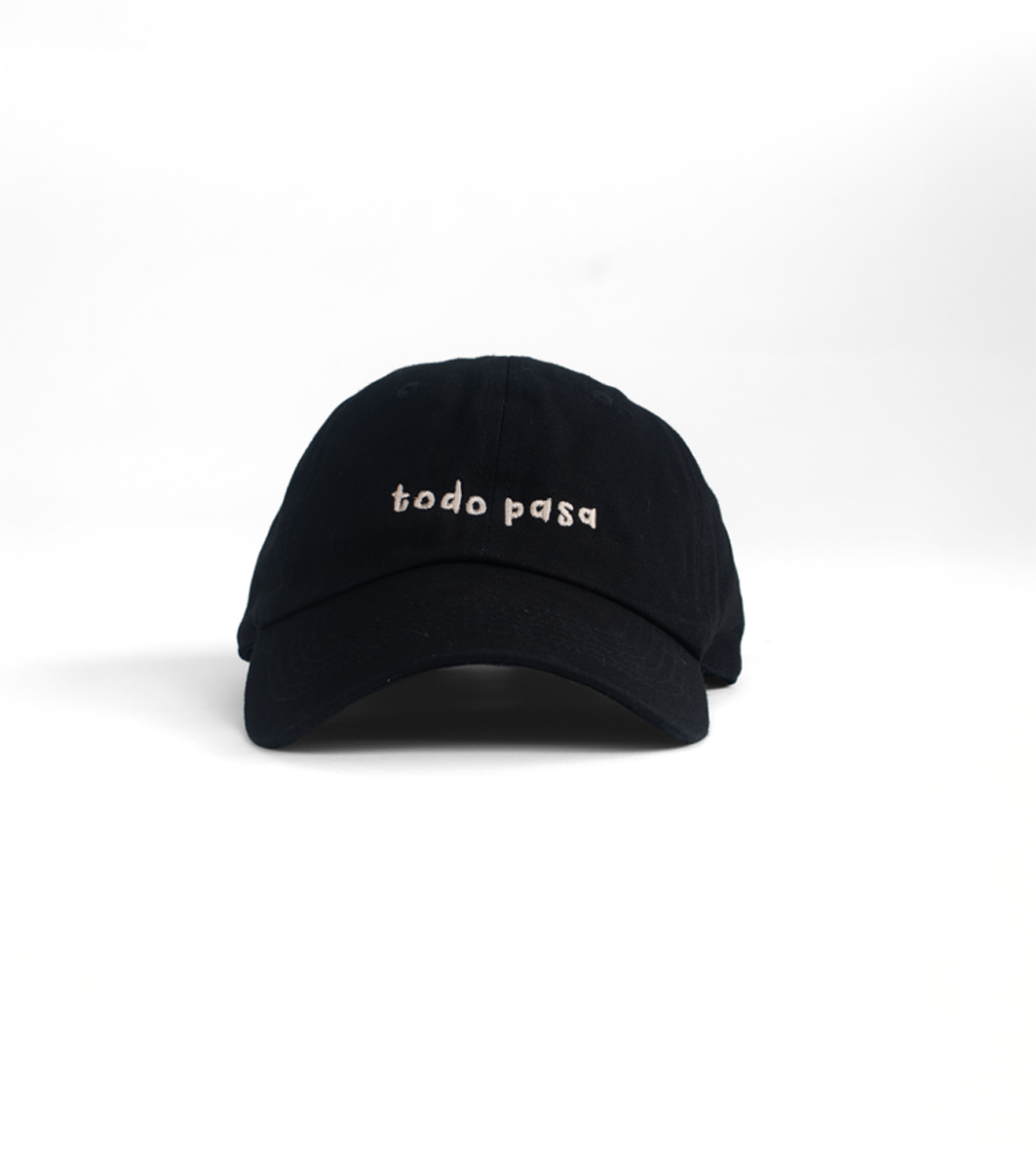 EVERYTHING PASSES DAD HAT - BLACK
