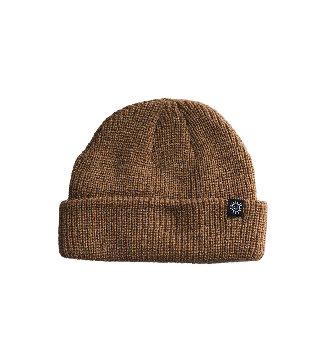 FISHERMAN BEANIE - CAFÉ CLARO