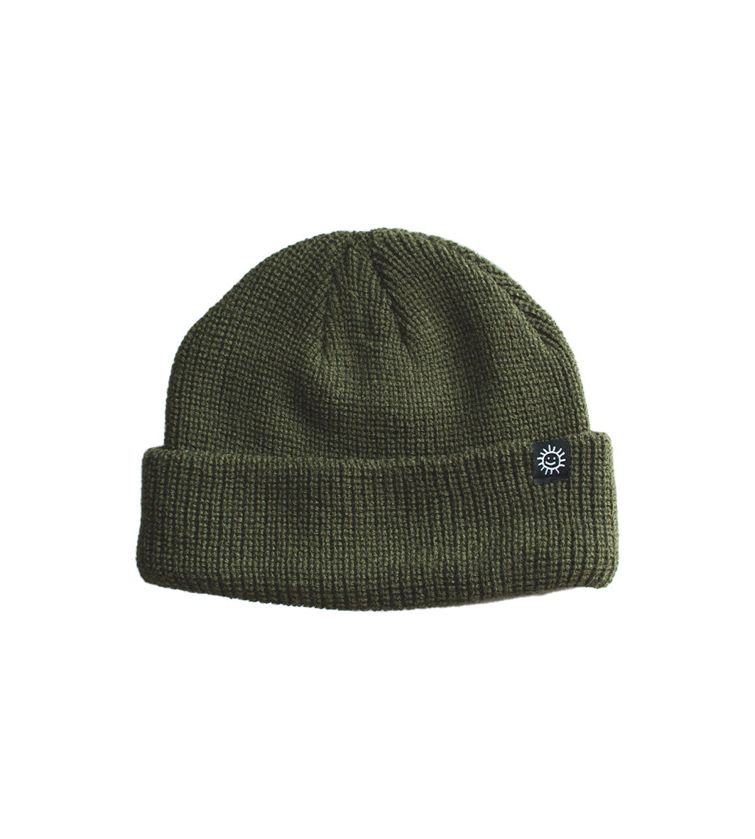 FISHERMAN BEANIE - VERDE OLIVA