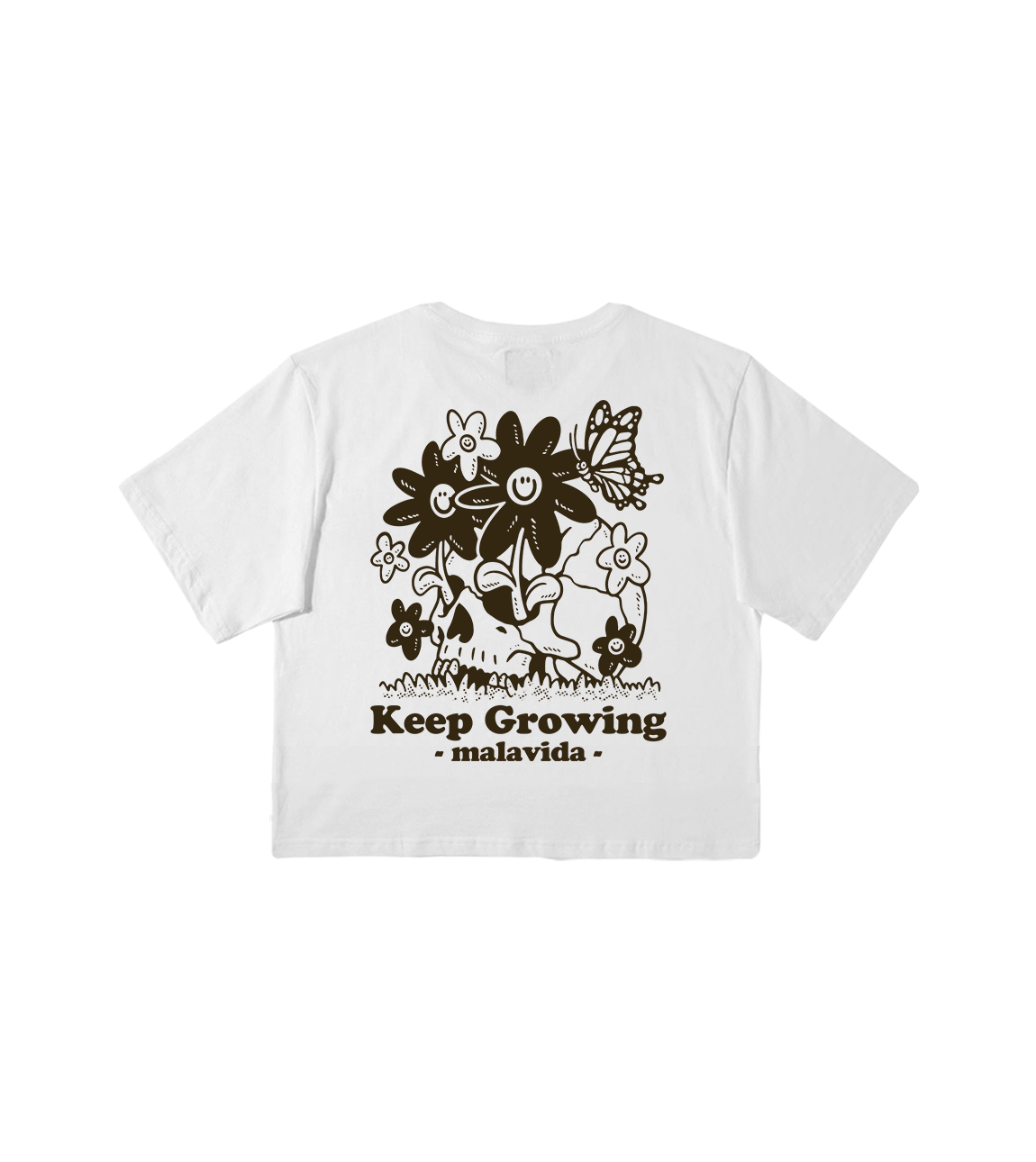 KEEP GROWING CROPTOP