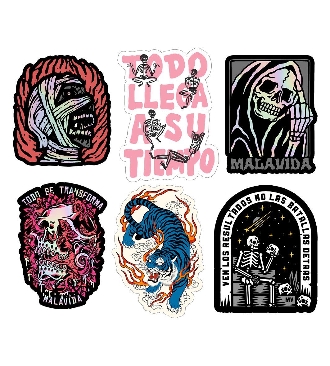 MALAVIDA STICKER PACK
