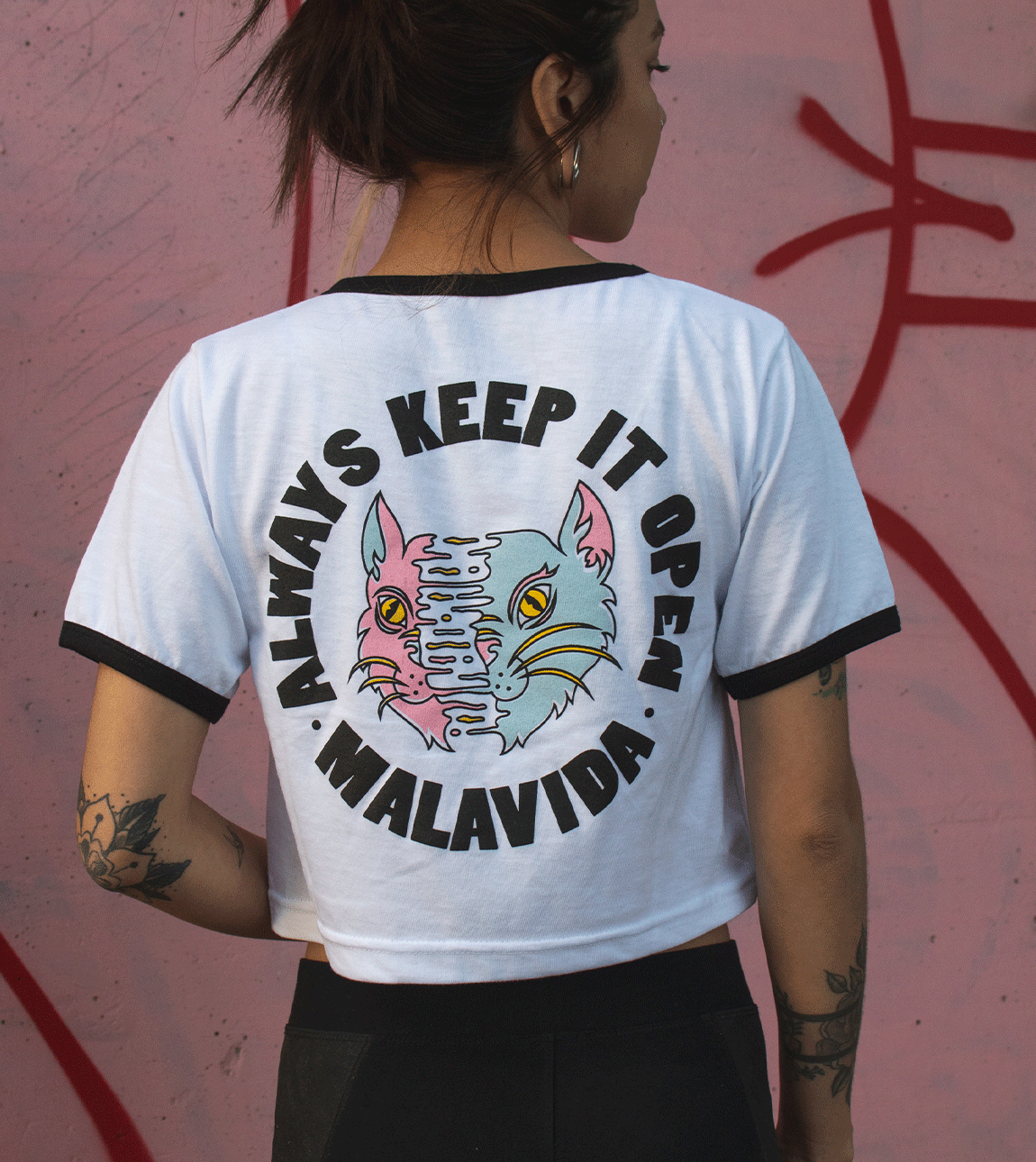 KEEP IT OPEN CROPTOP