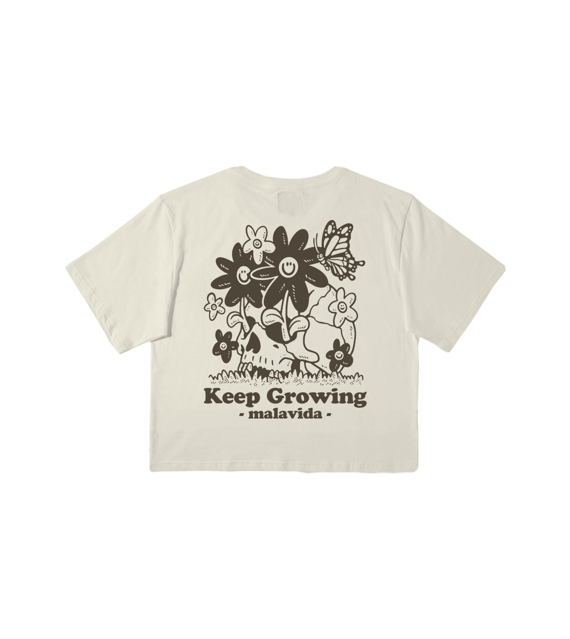 KEEP GROWING CROPTOP