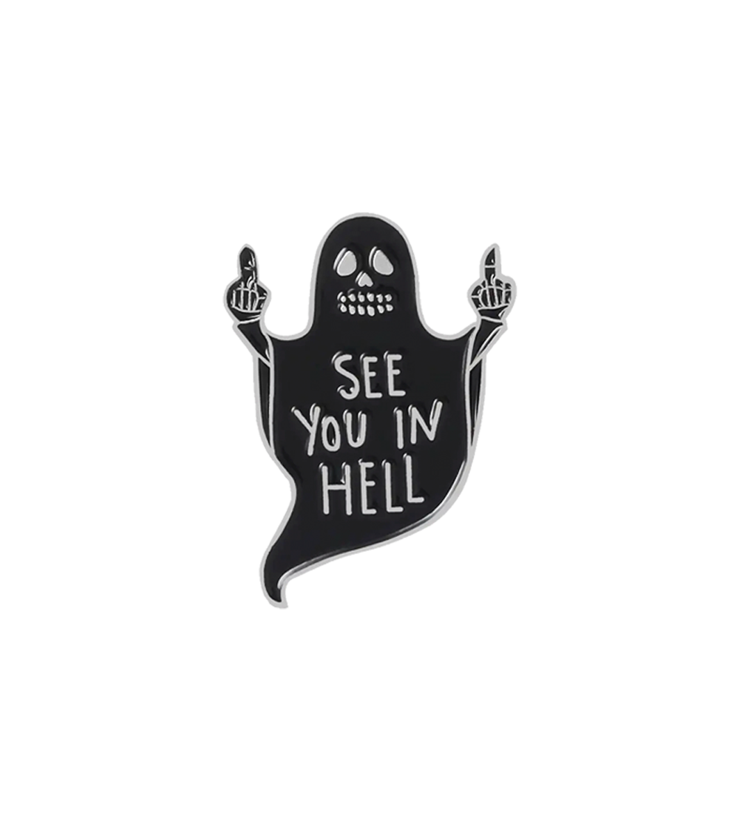 SEE YOU IN HELL ENAMEL PIN