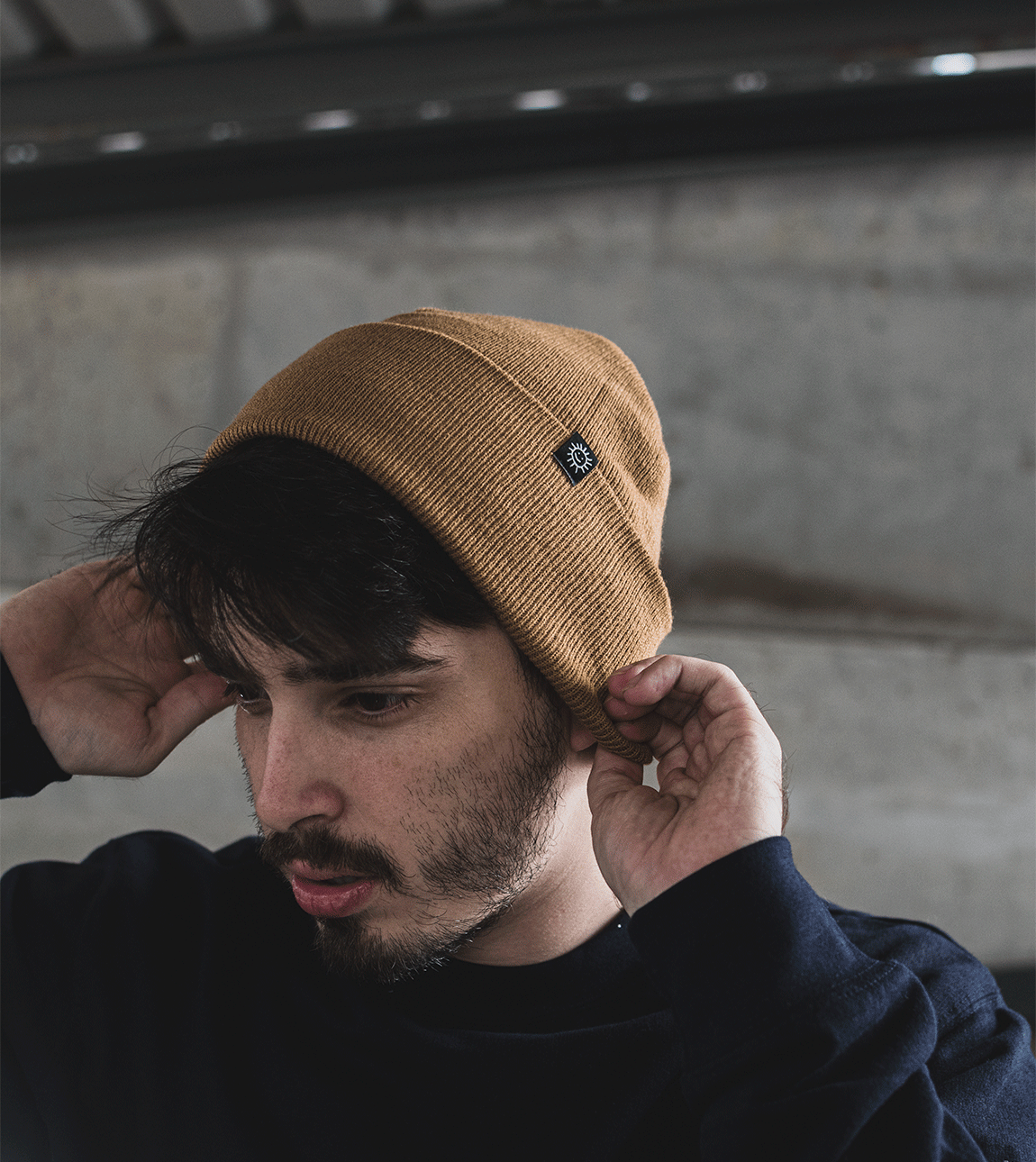 BASIC BEANIE - CAFÉ CLARO